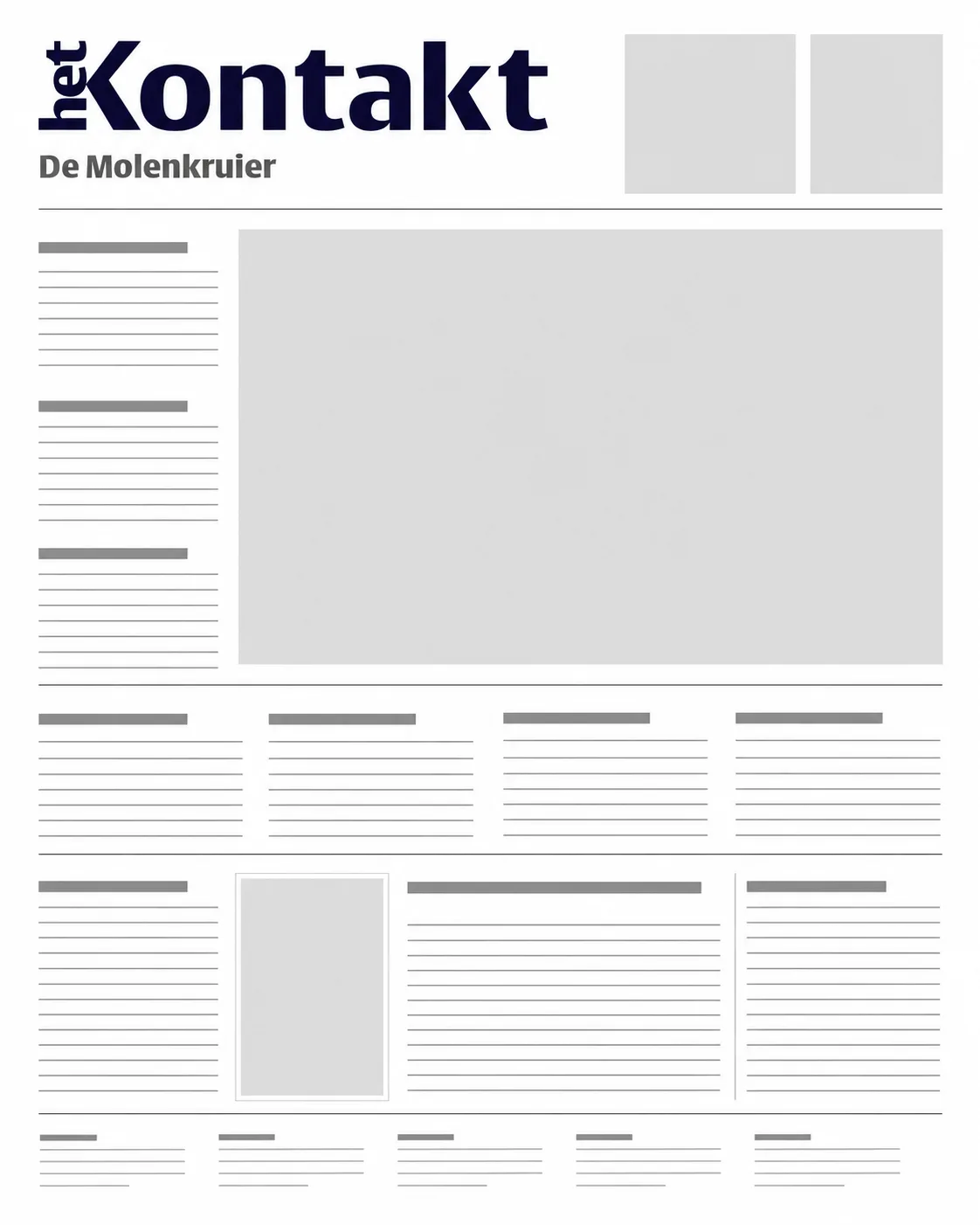 Het Kontakt De Molenkruier