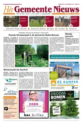 Hét Gemeente Nieuws Nederbetuwe